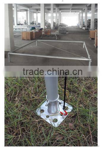 Outdoor Aluminum Gazebo Tent For Swimming Pool Side Parties