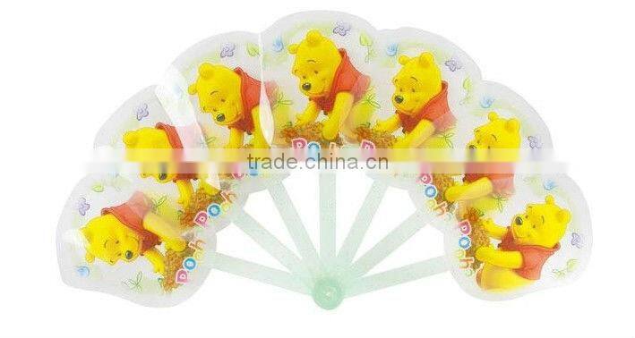 Ivory Handle Fan Suitable for Gift and Promotional Items Made of PP Material