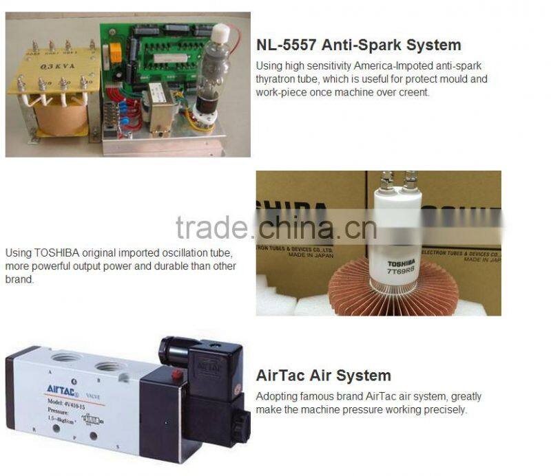 Automatic turntable high frequency plastic welding machine