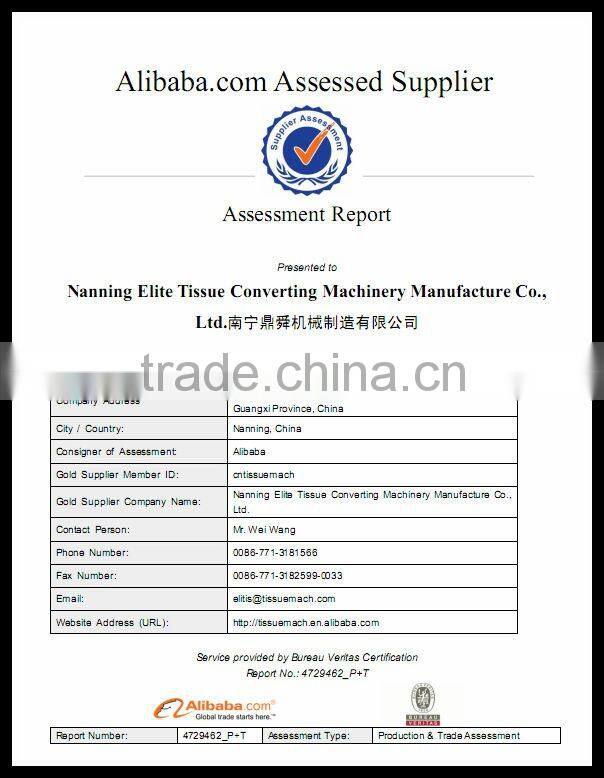NF-P High Speed Facial Tissue Folding Machinery