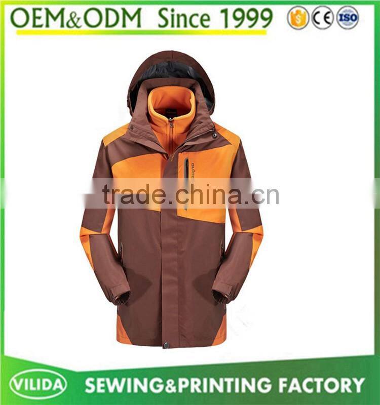 Custom high quality outdoor sport jacket waterproof coat windproof jacket