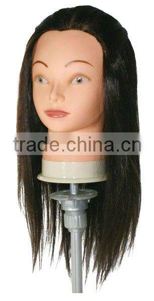 Professional salon synthetic training head wig N026