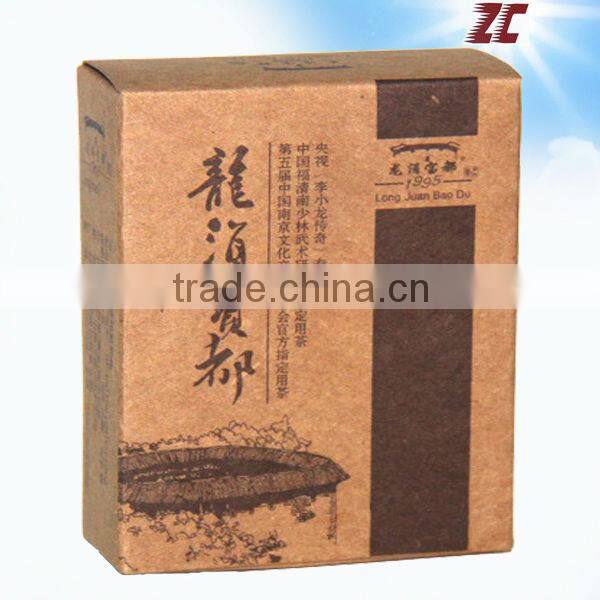 Factory Direct Sale Small Brown Kraft Paper Box with PVC window