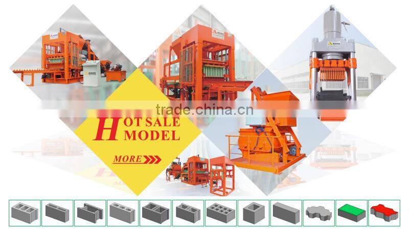 Hydraulic Automatic QTY8-15 dry slag brick making machine