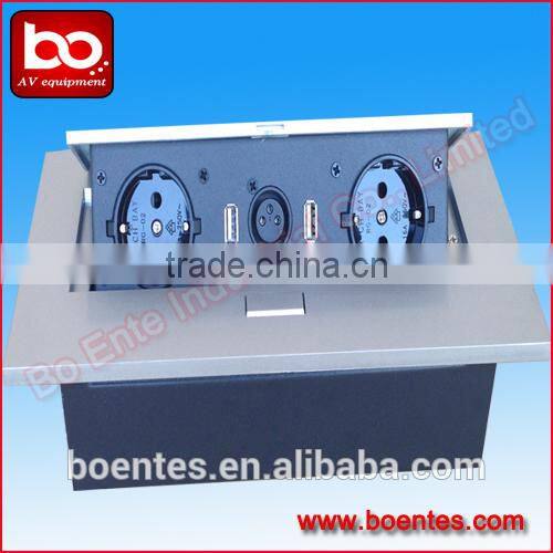 Germany Desktop Socket/Office Table Hiding Socket Box/Pop Up Desktop Outlet