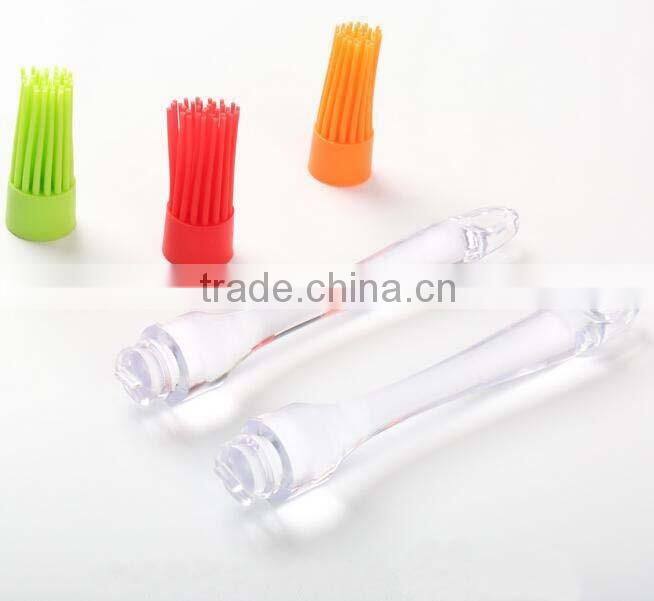 Food Safe Small Silicone BBQ Sauce Brush With PS Handle