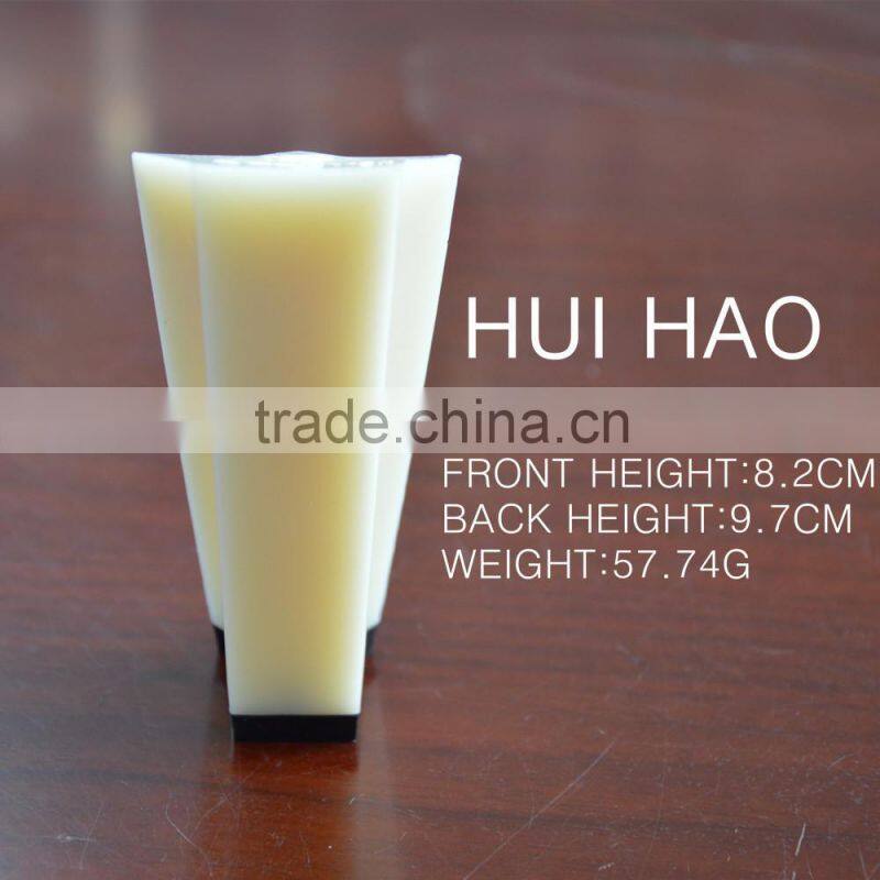 2016 fashion ABS lady shoe heel