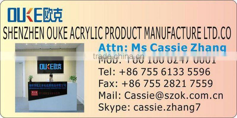 T shape standed acrylic table top sign holder/paper insert sign hoder