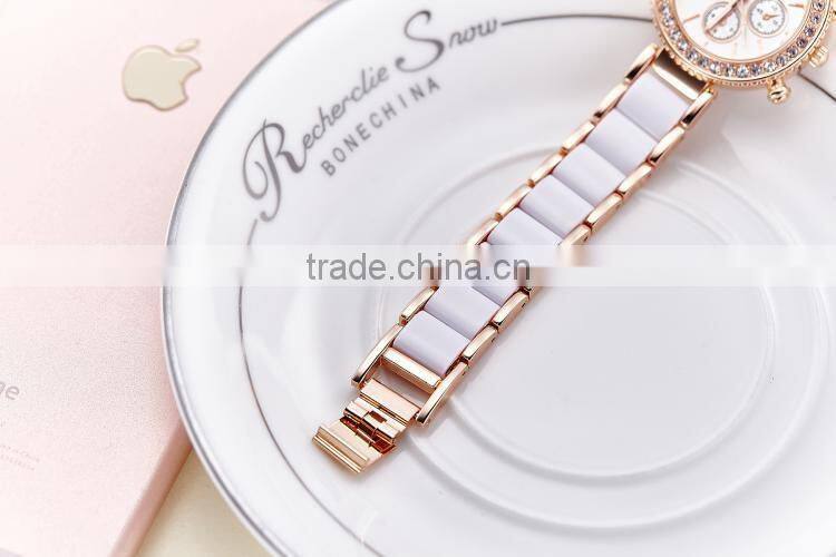 New models dress vintage retro gold diamond women bracelet watch