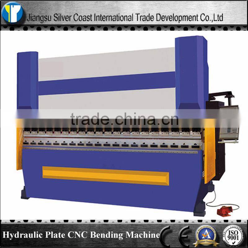 ISO and CE Certificated Hydraulic Plate CNC Bending Machine