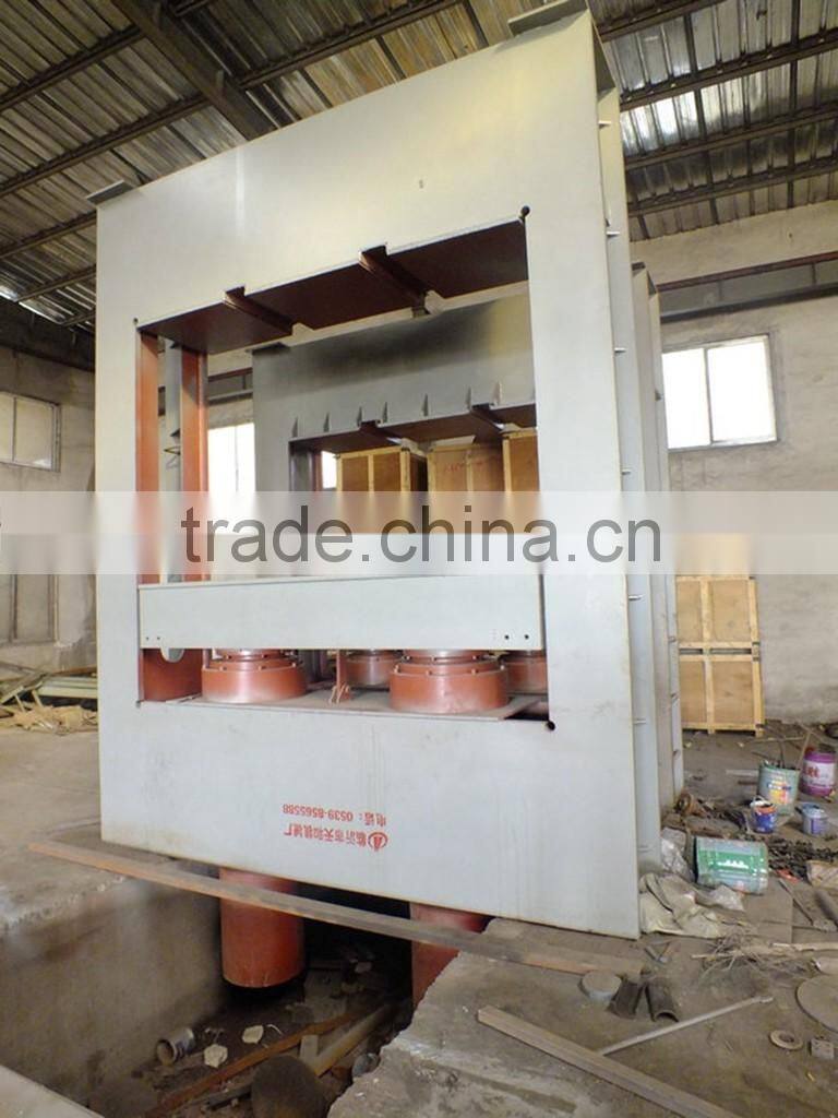 shandong machinery used hot press/used heated platen press