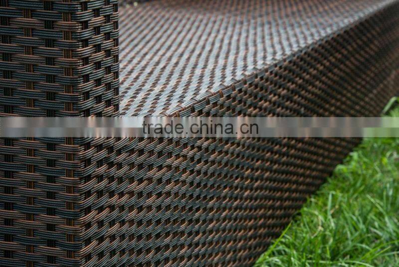 PE Rattan Modern Outdoor Leisure Patio Garden rattan Sofa