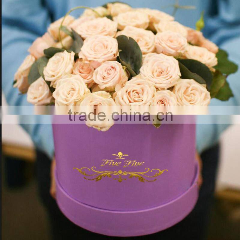 Luxury rose packaging box or flower boxes in handmade