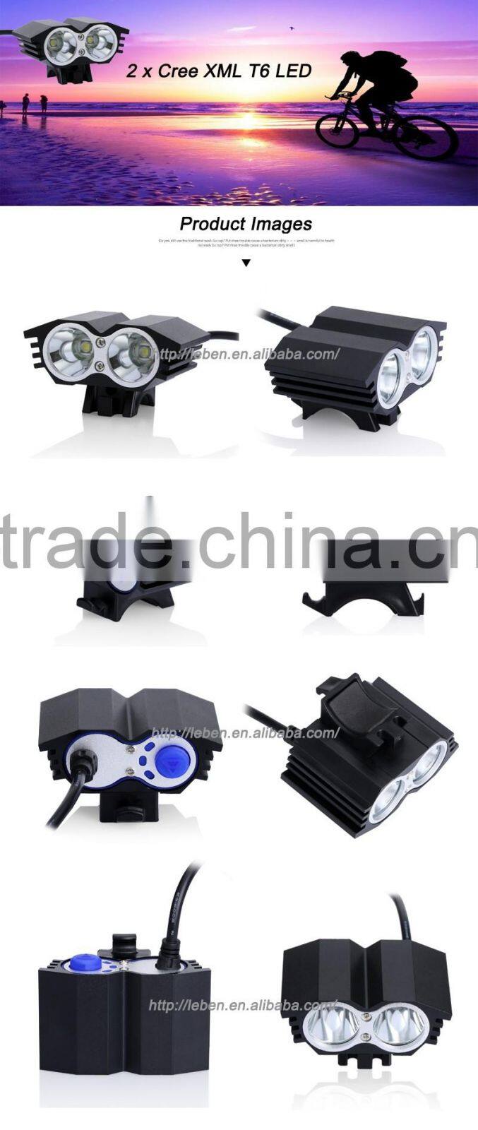 Most popular rechargeable bicycle light bicycle brake light xml u2 bike light for wholesales