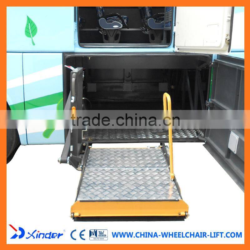 WL-T Rotating Electric Hydraulic Coach Wheelchair Lift for Tourist Bus