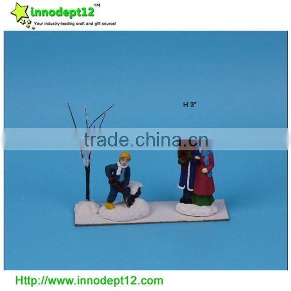 Mini Warming Gift Wise Owls Figurine Tabletop Shelf Home Decorative Collectible Figurine Statues, Set of 4