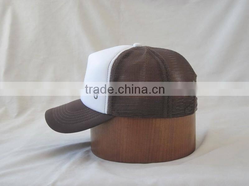 Cheap 5 Panel mesh cap with printed LOGO