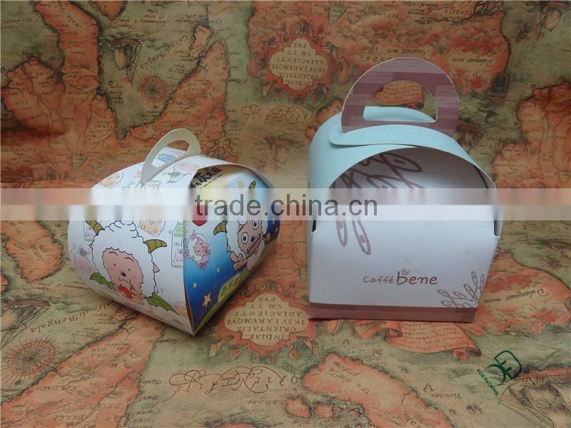 Cheap paper box for cupcake