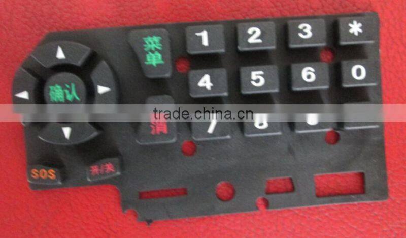 conductive silicone button / silicone switch button / silicone push button