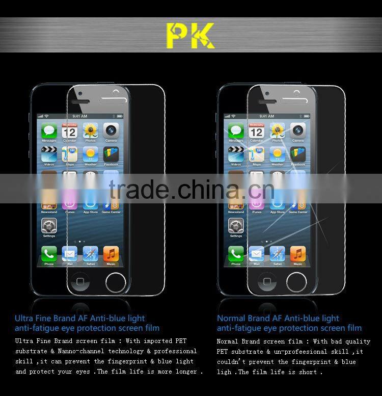 Japan blue light cut film /anti-blue light screen protector for Iphone 5s mobile phone