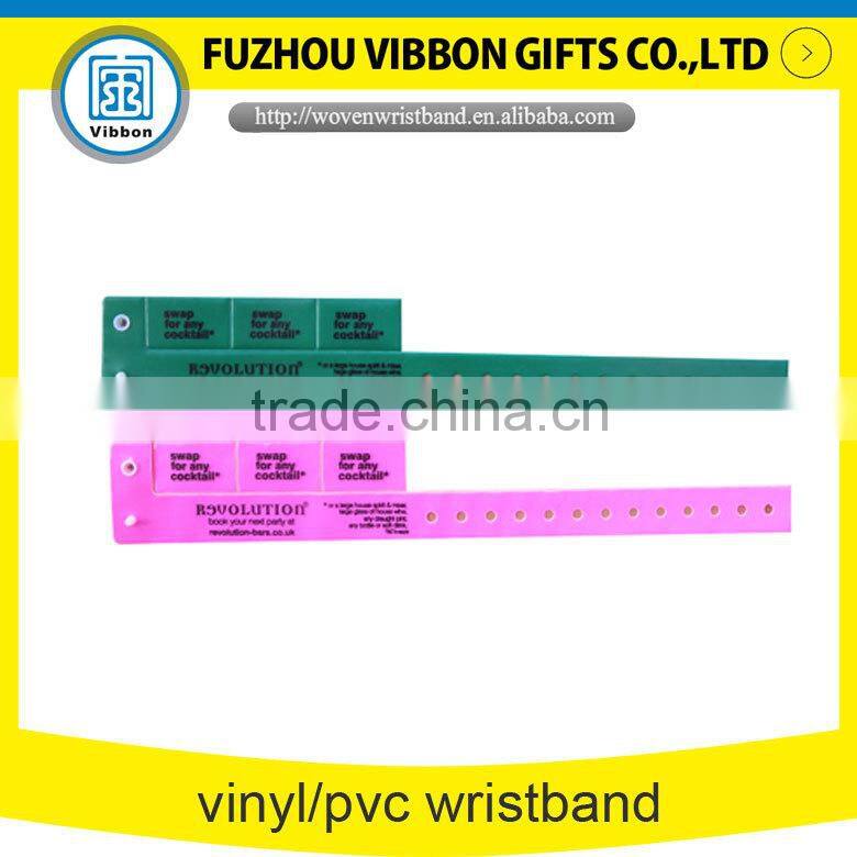 promotional sports pvc wristband