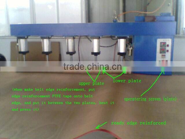 Beltwin teflon Conveyor Belt Edge Welded machine with pnematic pressure system