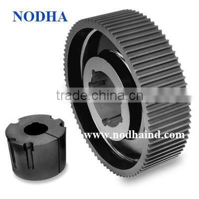 HTD8M toothed taper bush timing pulleys
