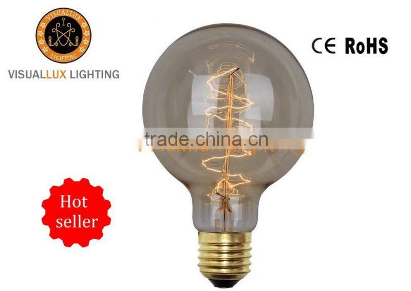 Edison Ligting Bulb G95-2 E26/E27 Light Bulb Incandescent Bulb 40W/60W Saving Bulb