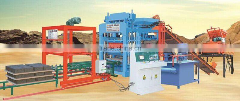 Jinmai 4-15 Automatic and Hydraulic Brick making machine