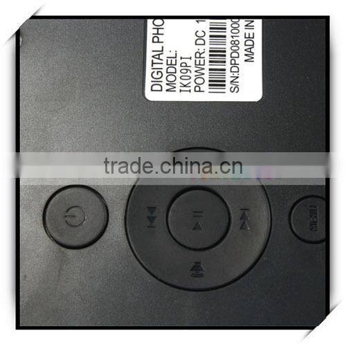 10.2" Wide LCD Screen DPF Multi-media China Wholesale Digital Photo Frame Black