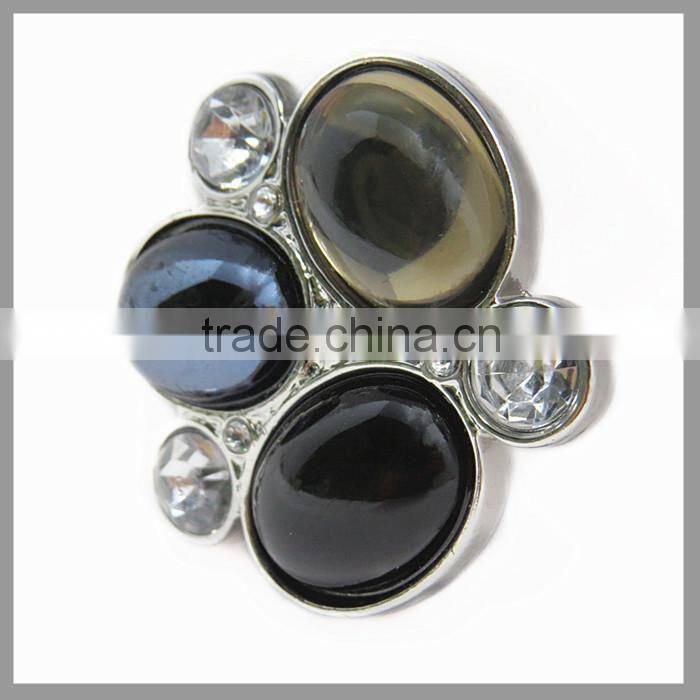 Vintage Clear Rhinestone Matching Pair Shoe Clip For Sandal