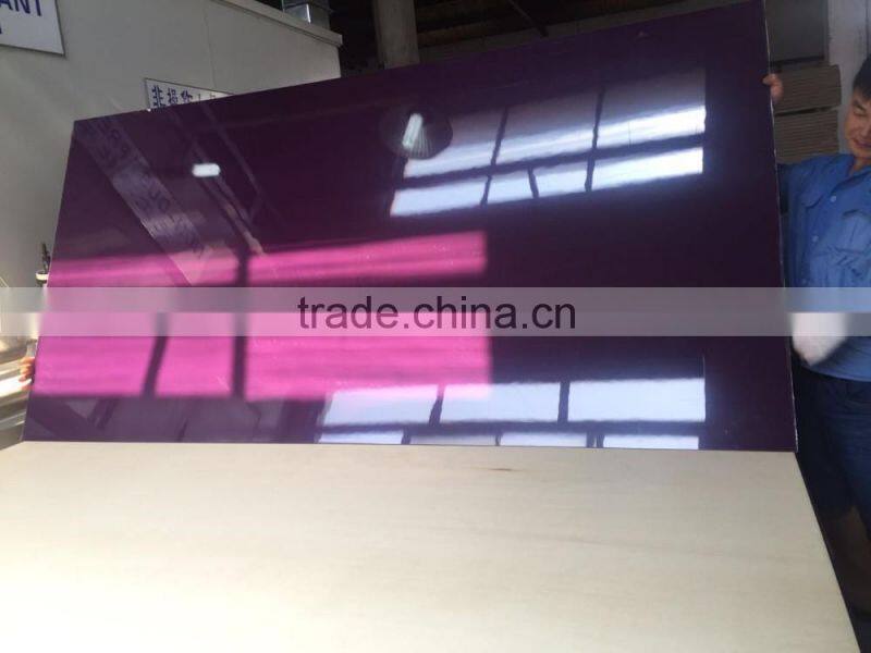 Acrylic sheet laminate on poplar&eucaly Plywood for furniture
