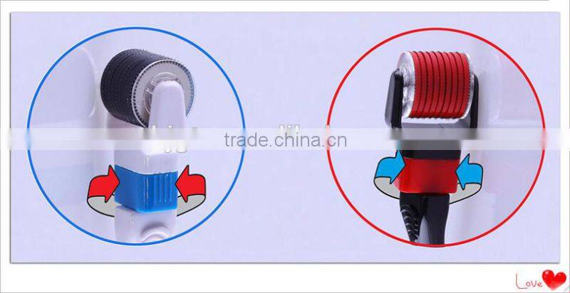 GTO 360 degree rotating derma roller micro needle therapy