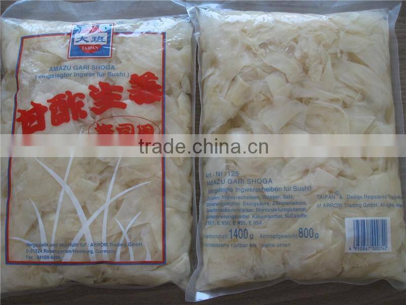 Pickled Vegetables Good Taste Sushi Ginger