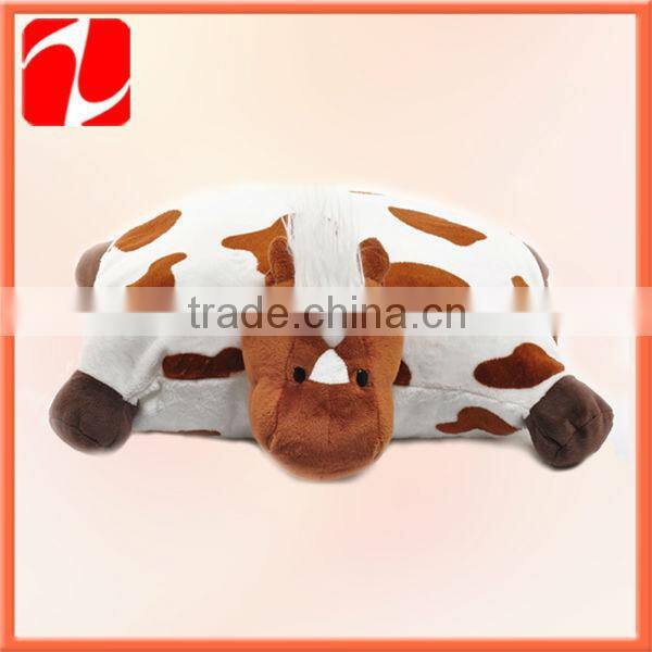 cute wholesale polar fleece fabric blankets horse