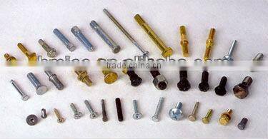 High quality Zinc Plated U Bolts with Nylon locknut/hexagon head botls series/grooved bolts/special bolts /lag bolt