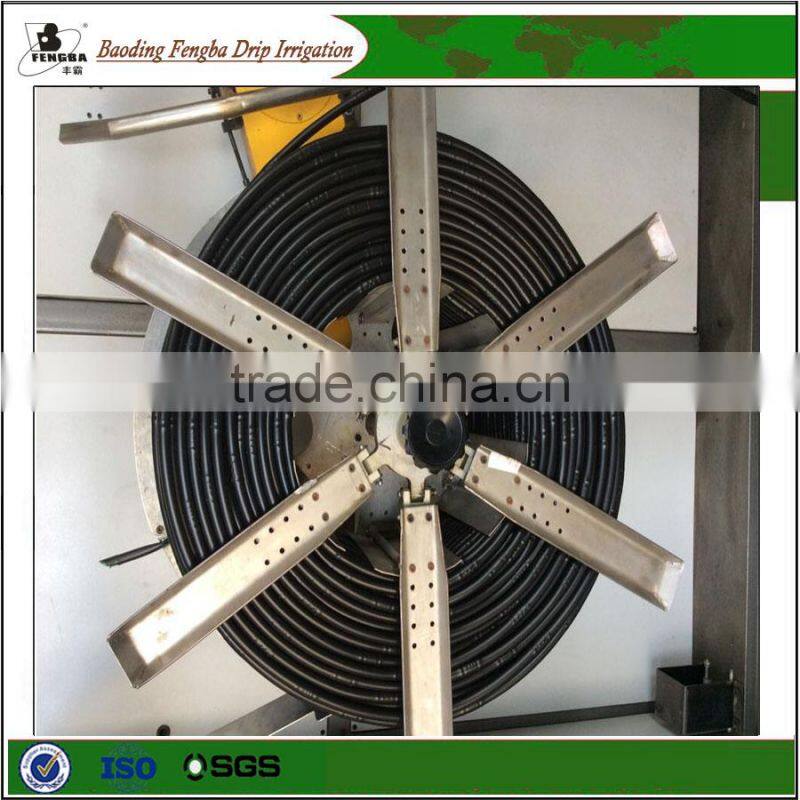 automatic irrigation system for inner inlaid dripper style drip irrigation tape machine