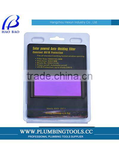HX-ADF108A Auto darkening welding filter with Chinese Supplier