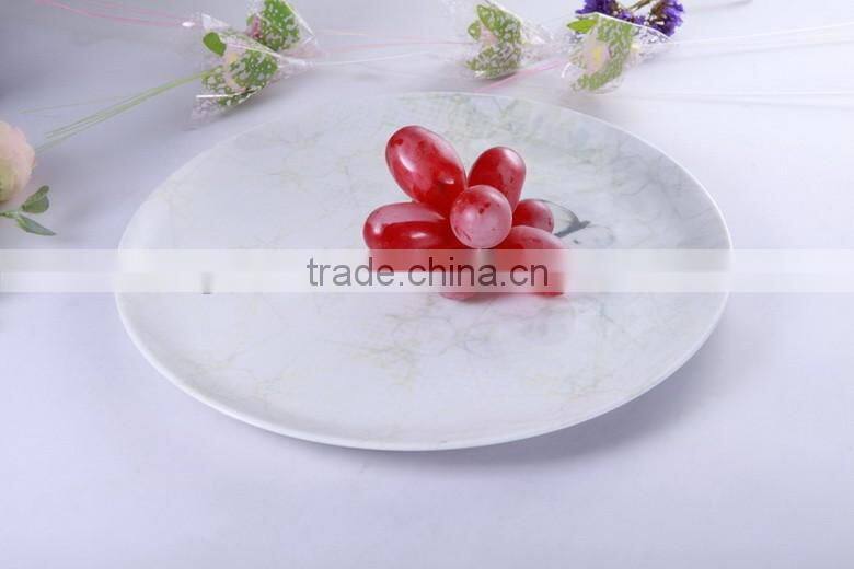 houseware factories melamine plate, dinner plates chip resistant hotel