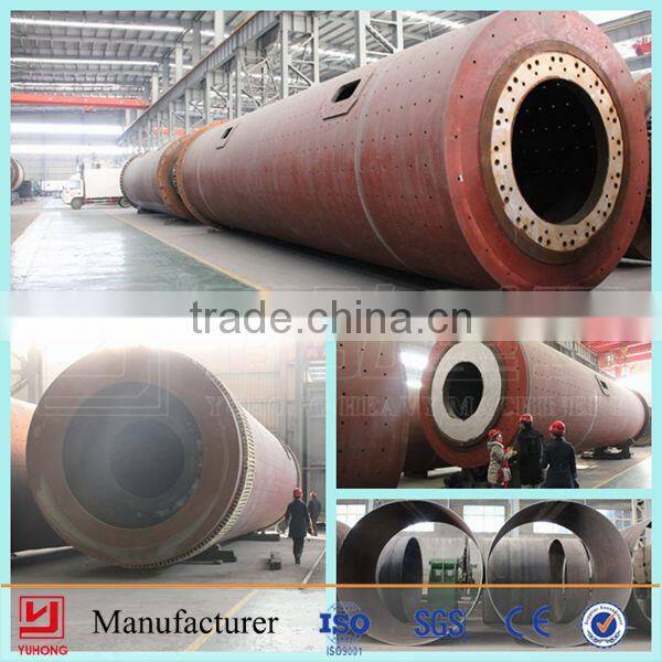 ISO9001 Approved YUHONG Cement Grinding Ball Mill/Clinker Grinding Ball Mill Hot Sale Home and Aboad