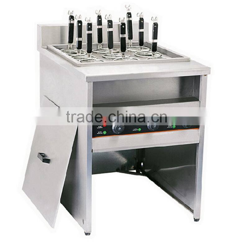 6 Baskets Electric Noodle Cooker With High Output