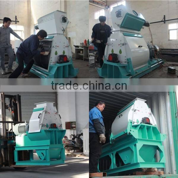 Azeus SFSP112x50 Small Corn Hammer Crusher /SFSP112x60 Rough Crushing Hammer Mill For Feed Use 3mm Screen
