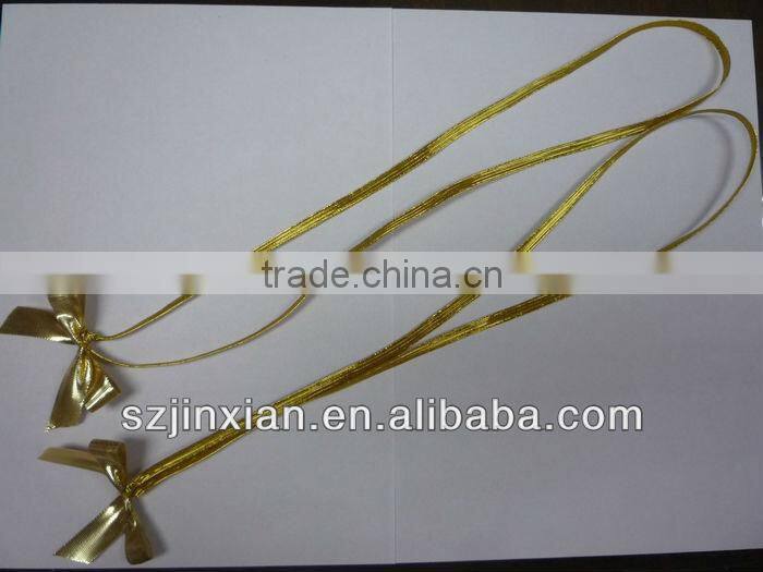 Showed on Space X of Silver/gold Elastic Cord manufacturer