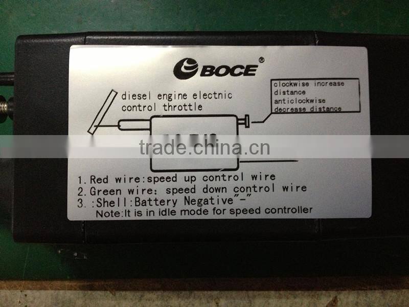 Diesel Generator Engine Electric Throttle BC-Y-TJQ 12V 24V