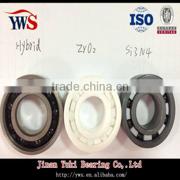 ZrO2 Si3N4 Hybrid 6204 ceramic bearing
