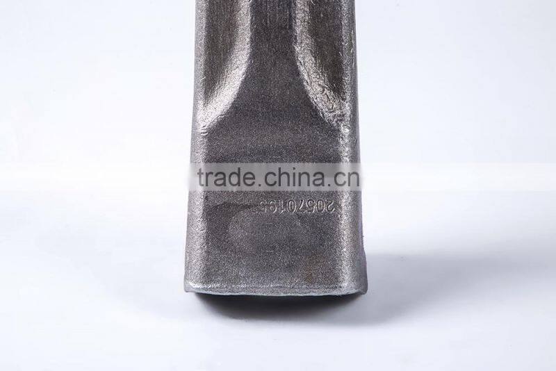 PC200 forged mini excavator bucket tooth supply for heavy machinery