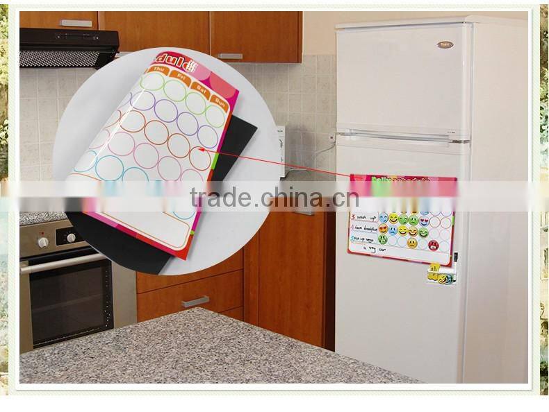 custom magnetic weekly planner fridge magnetic board to-do list kids chores chart
