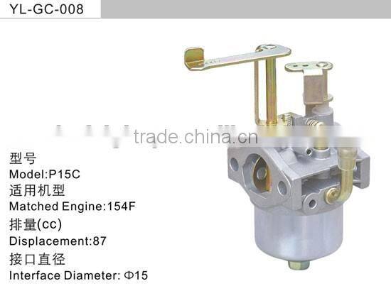 154F 156F gasoline engine spare parts carburetor