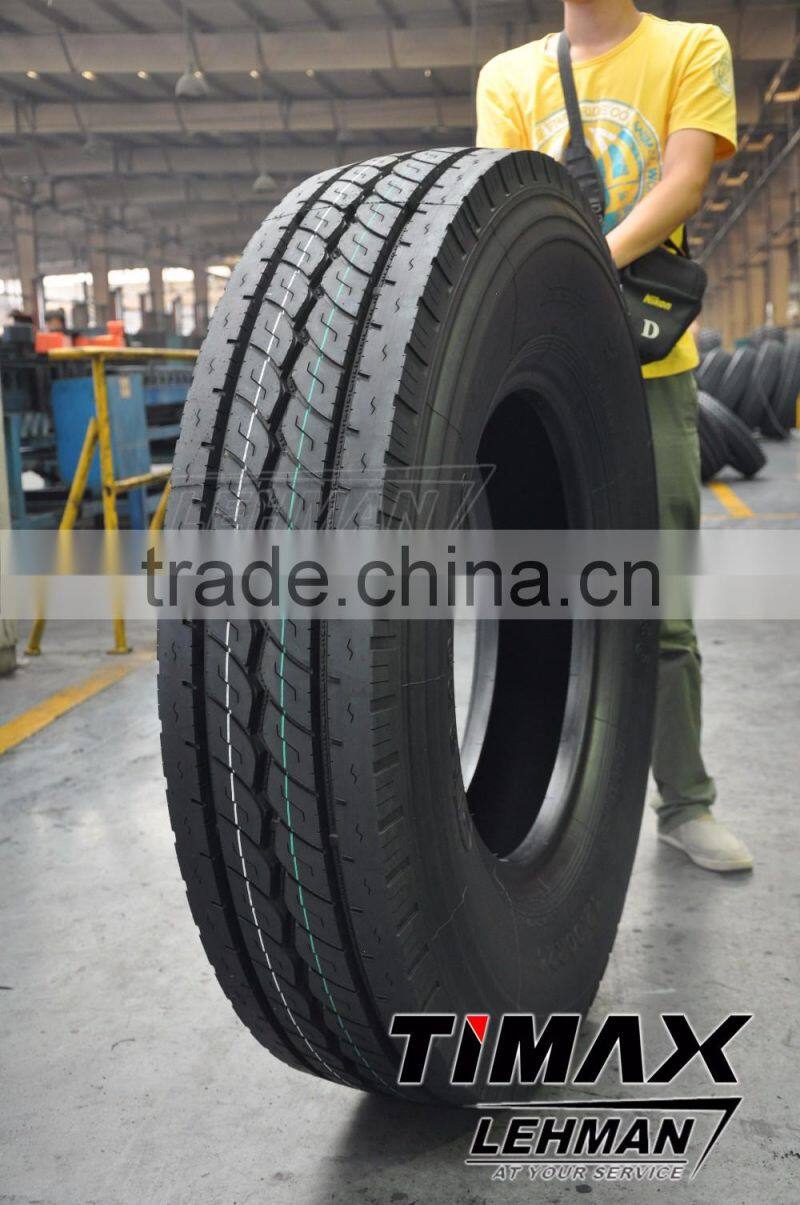 288000kms!!! TIMAX Super Quality Warranty 12R24 Truck Tire Designed for GCC