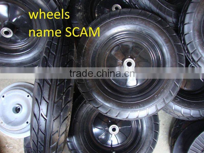 Peru Truper wheelbarrow wheel use different rim